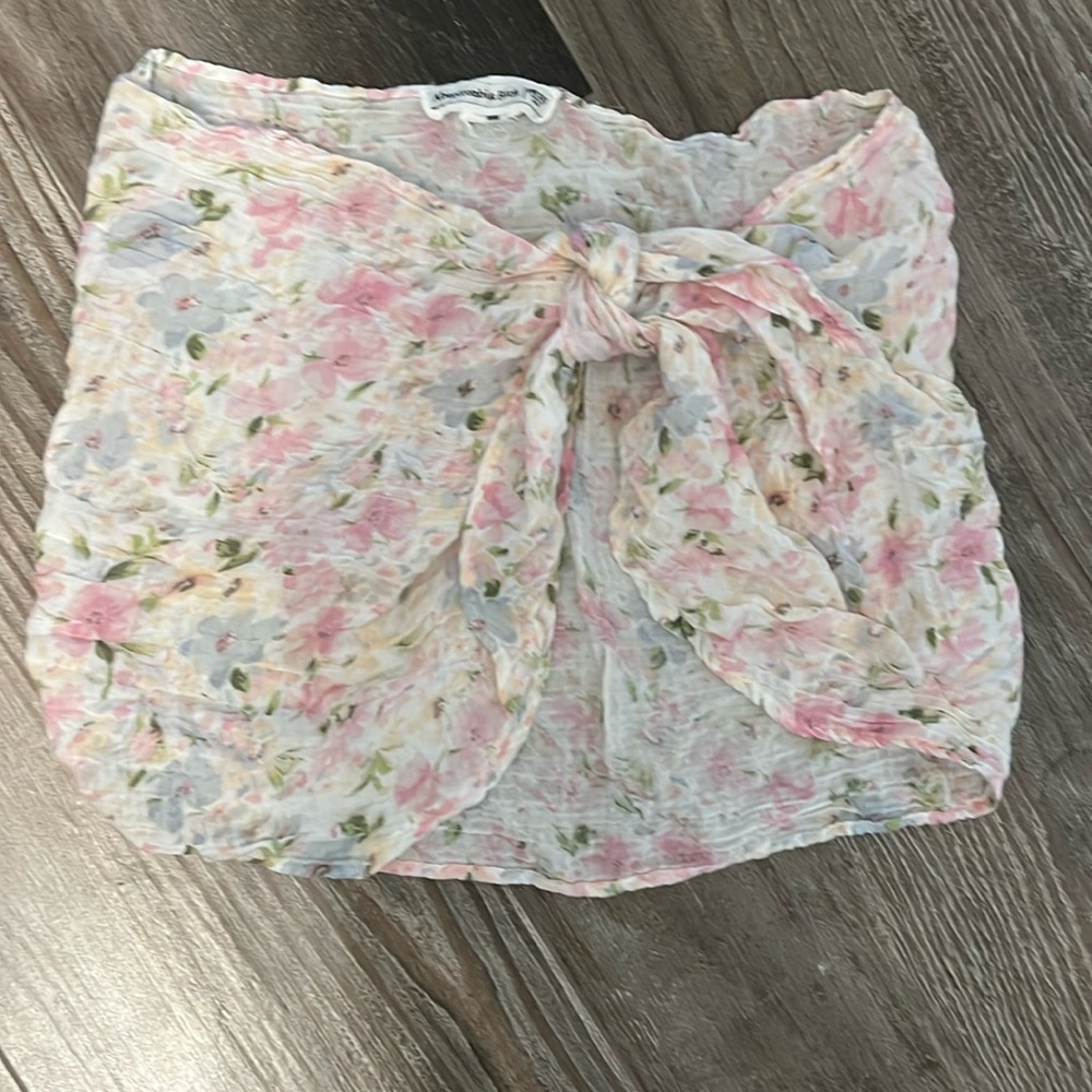 Abercrombie floral print sarong $18